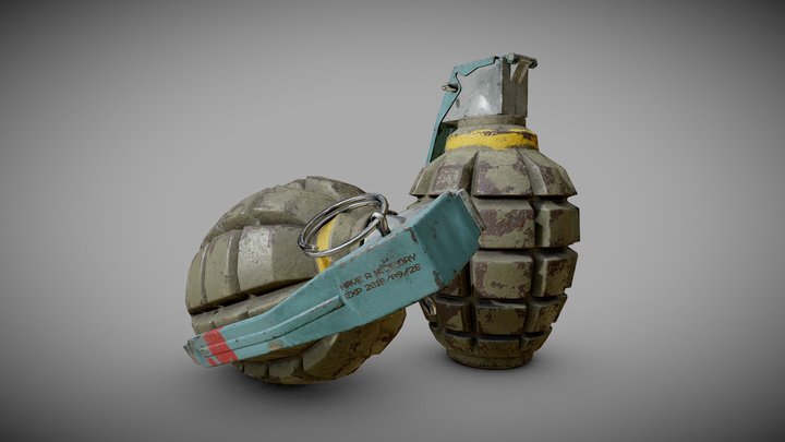 Granade_B 3D Model