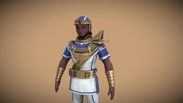 [Student Work] Pharaoh’s Sentinel 3D Model