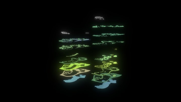 QUEENSLAND UNIVERSITY AEB AND FRESHWATER LAKE 3D Model