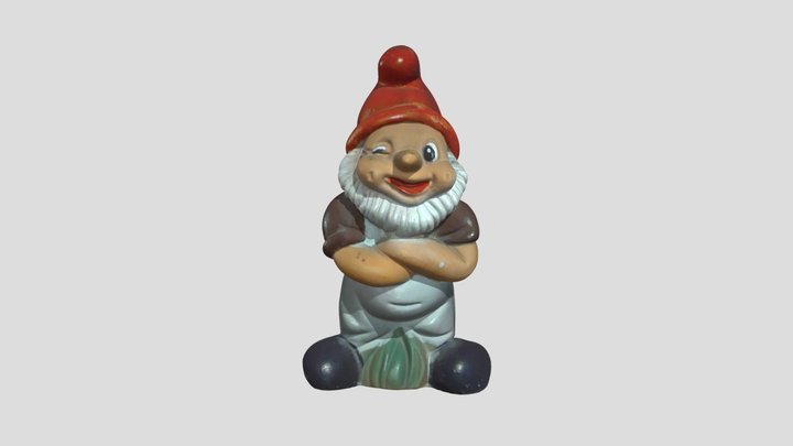 Zwerg 3D Model