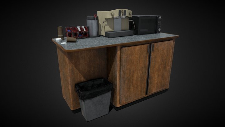 Coffee Table 3D Model