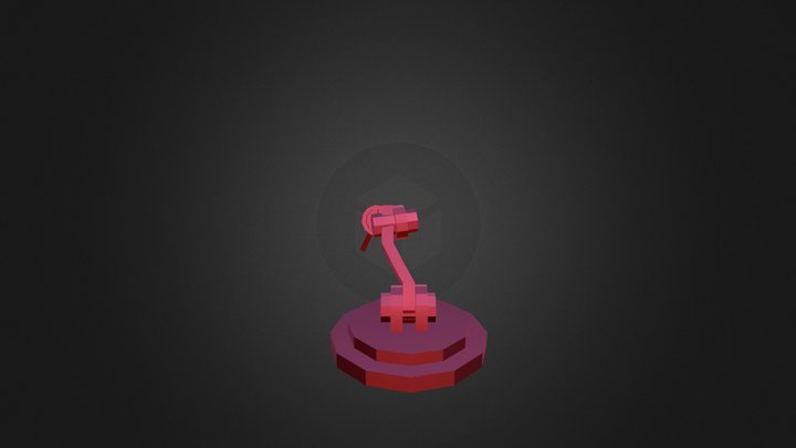 Robot Arm Animation 3D Model