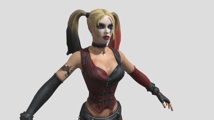 Harley Quinn 3D Model