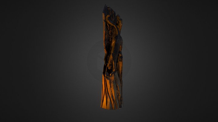 Tahoe Tree Cat Sculpt 3D Model