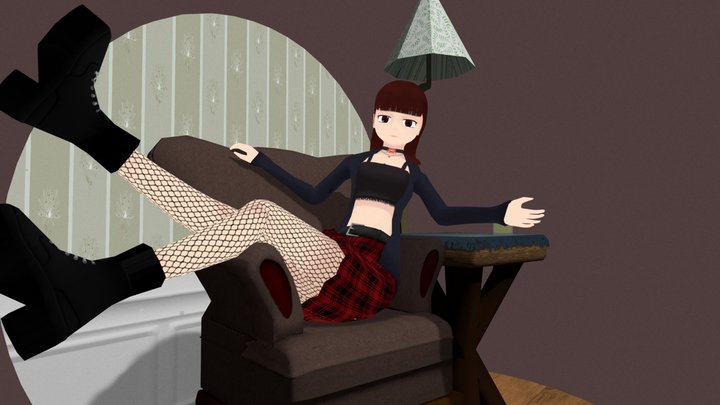 Without Care 3D Model