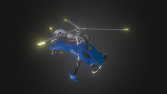 future copter 3D Model