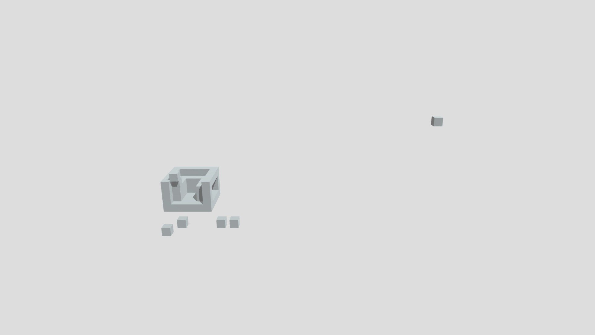 5 Minecraftblocks Finished Diorama