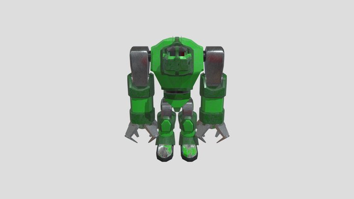 Giant Mech 3D Model