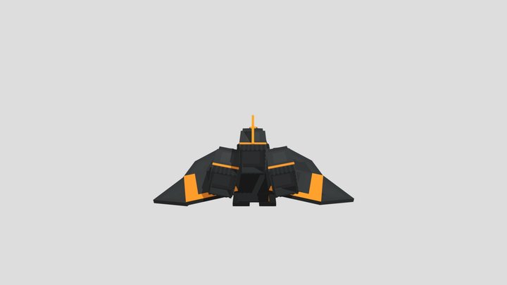 Universal Assult Spaceship 3D Model