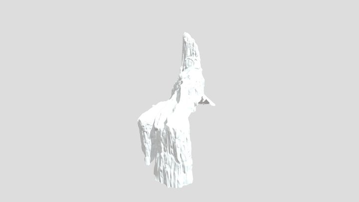 North Mountain From Frozen 3D Model