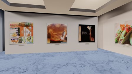 Instamuseum for @dhlifestyle 3D Model