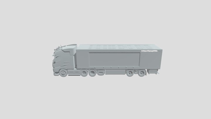 Midnight Hauler volvo 3D Model