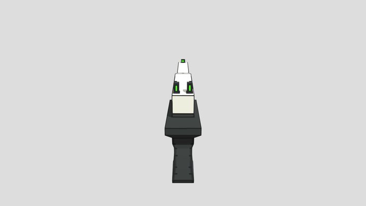 Laser Gun 3D Model
