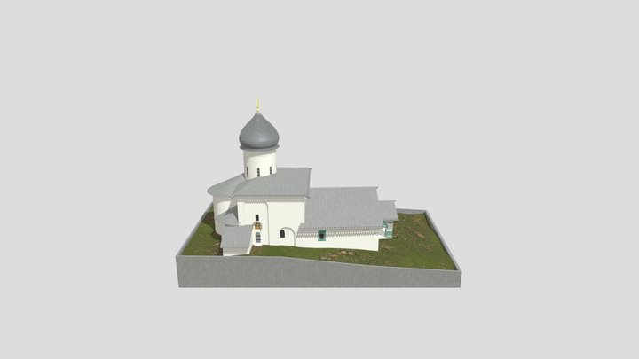 Собор Рождества, 17 век 3D Model