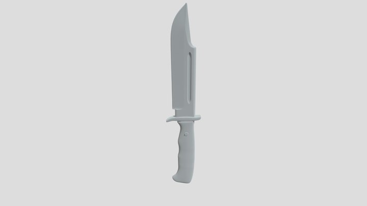 Chef Knife predator 3D Model