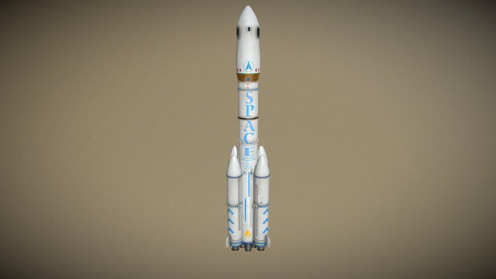 Rocket 3D Model