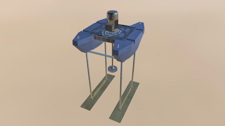 Turbine Floater 3 3D Model