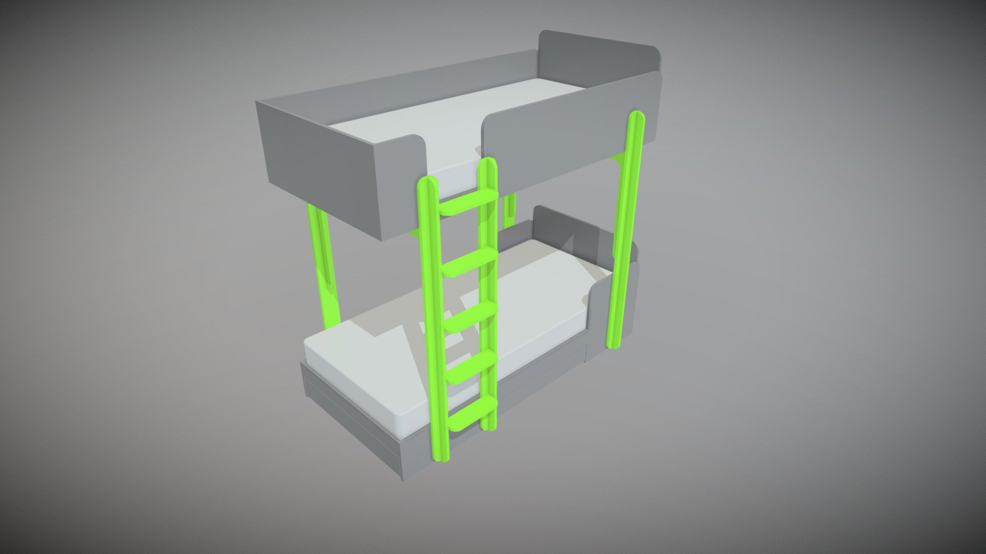 Children's bunk bed