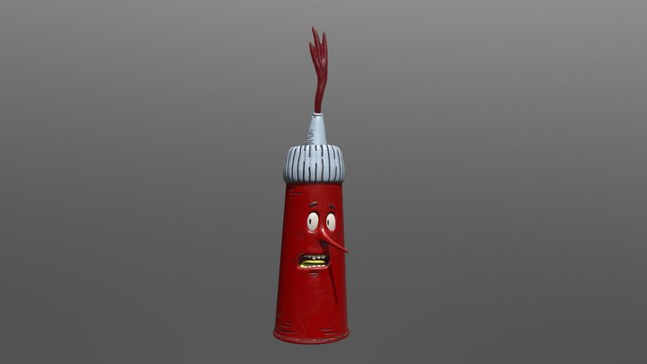 Ketchup 3D Model