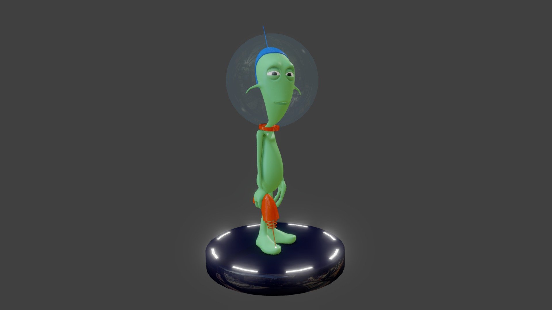 Alien Contact - 3D model by DigitalPopcorn (@suisassi) [8522b17 ...