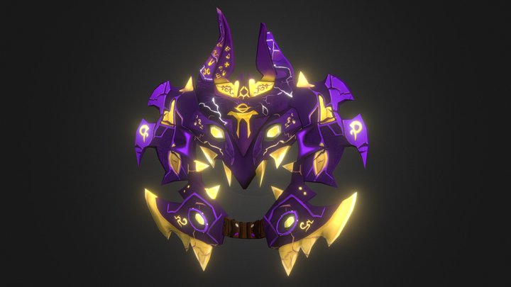 DAE WeaponCraft - Possessed Chakram 3D Model