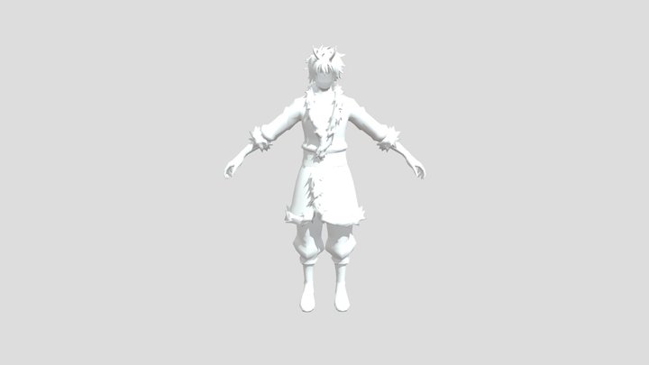 Benimaru Kijin From Slime Isekai 3D Model