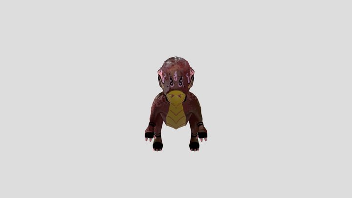 Pachycephalosaurus_FNTest_66121807 3D Model