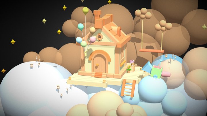 A Flying House