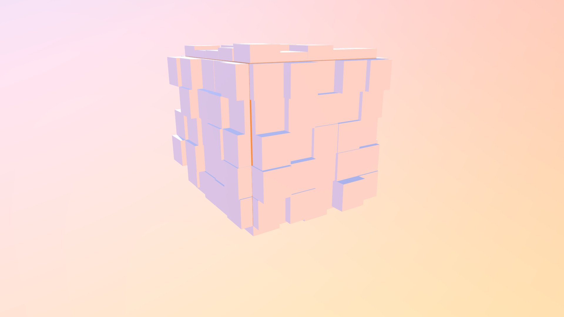 Interchanging Cube - 3D model by HAJFAJV [8527201] - Sketchfab