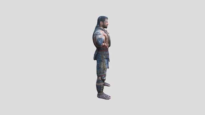 Man_from_mortal_kombat，highest_quality 3D Model