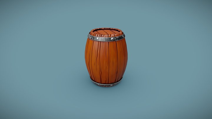 Barrel 2 3D Model