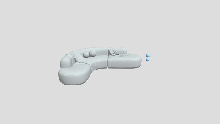 Eichholtz Sofa 3D Model