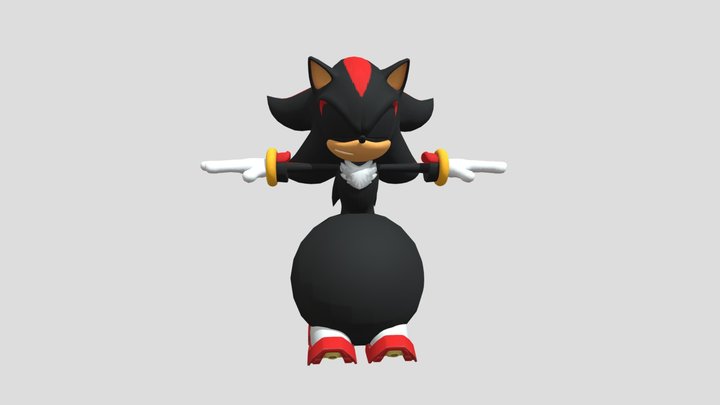 Shadow (Sonic Dream Team) – Gratis 3D-model STL