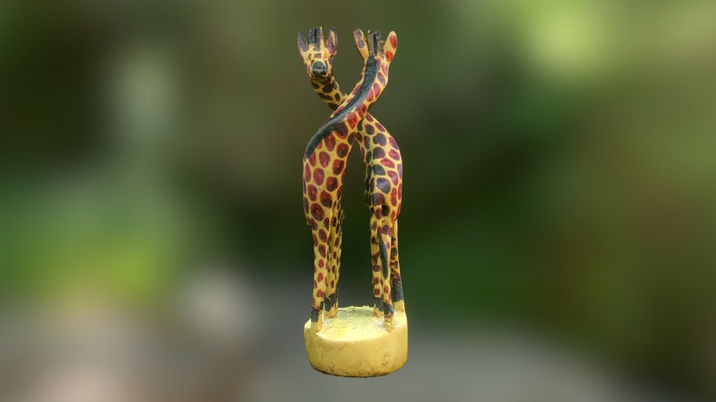 Giraffes Statue