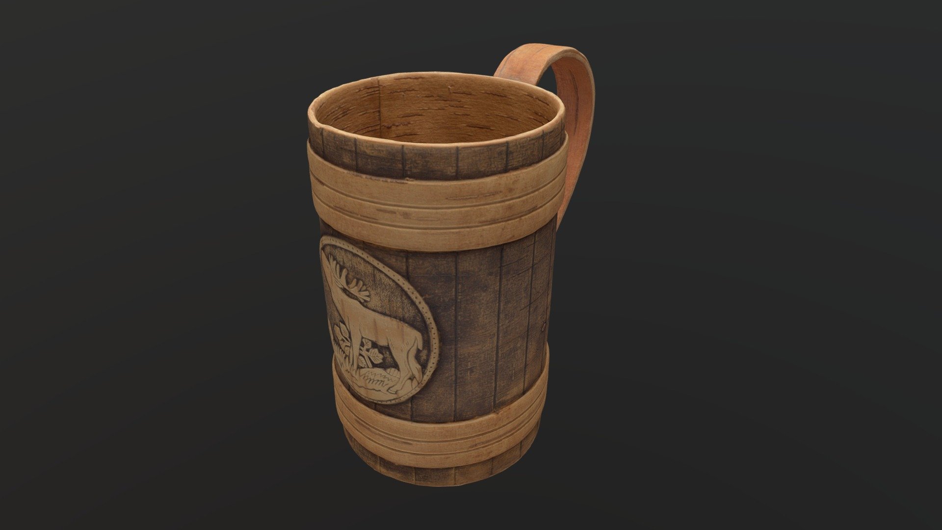Wooden Cup — Free