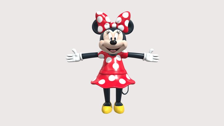 Minnie Mouse 3D Model