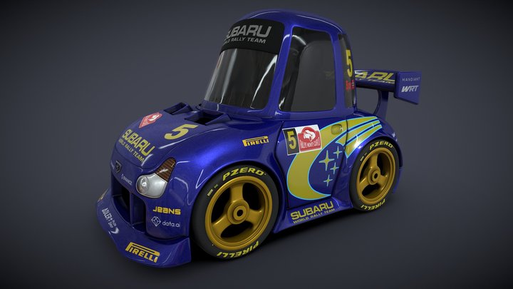 Chibicars 3D models - Sketchfab