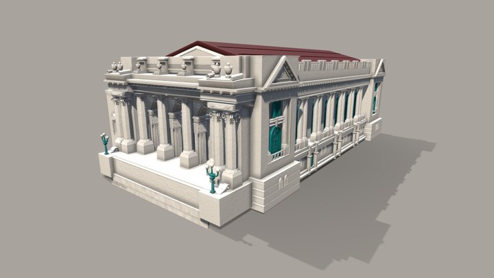 Basantapur Gaddhi Durbar (Gaddhi Palace) 3D Model