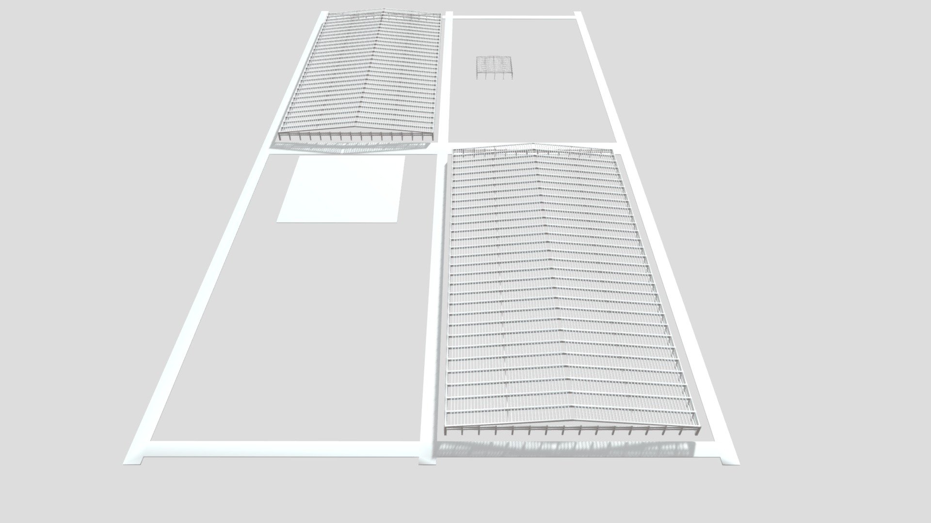 Industrial Complex Layout 2 — Sketchfab embed 3D viewer