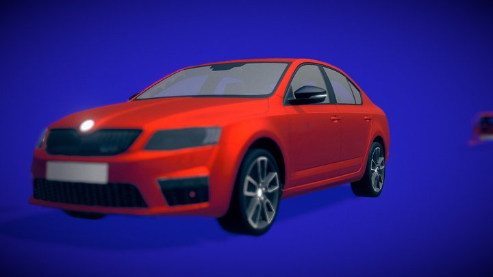 Skoda Octavia RS 3D Model