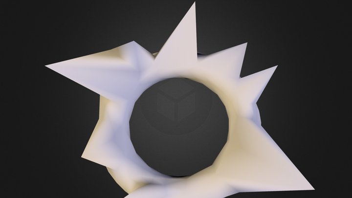 Bullethole 3D Model