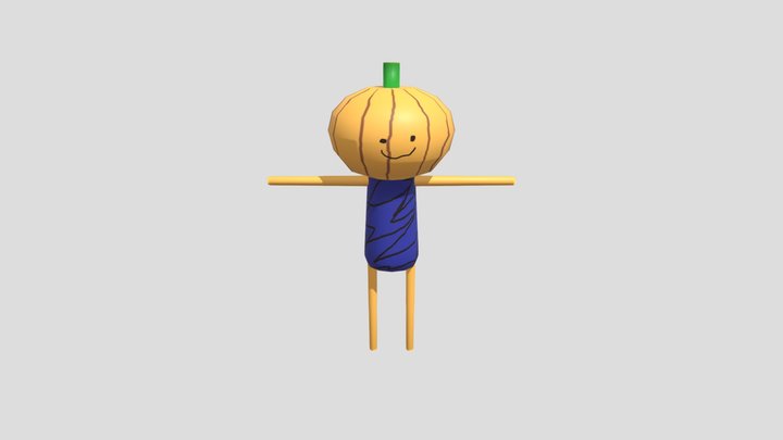Kabocha 3D Model