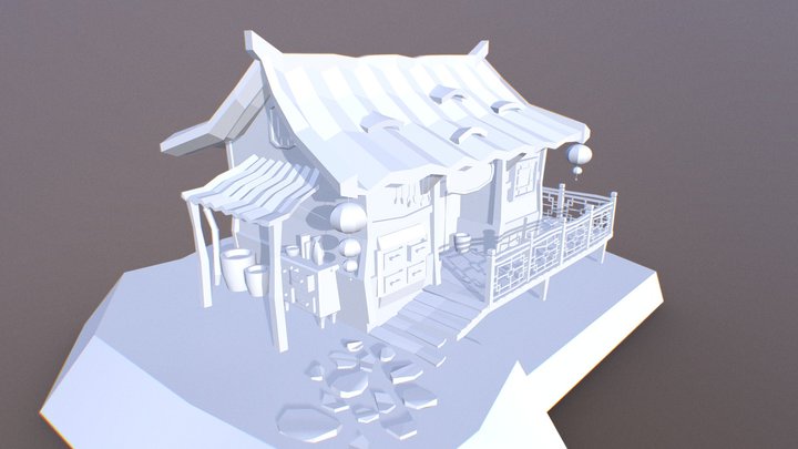 1DAE15_Israeli_Rewital_GameArtExam 3D Model