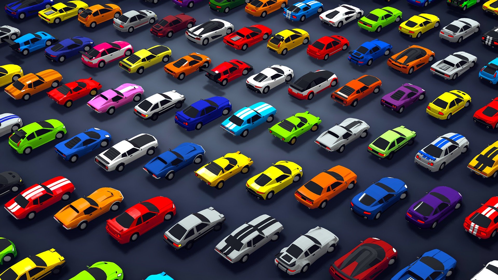 Drive Low Poly Cars Buy Royalty Free 3d Model By Mena Menastudios