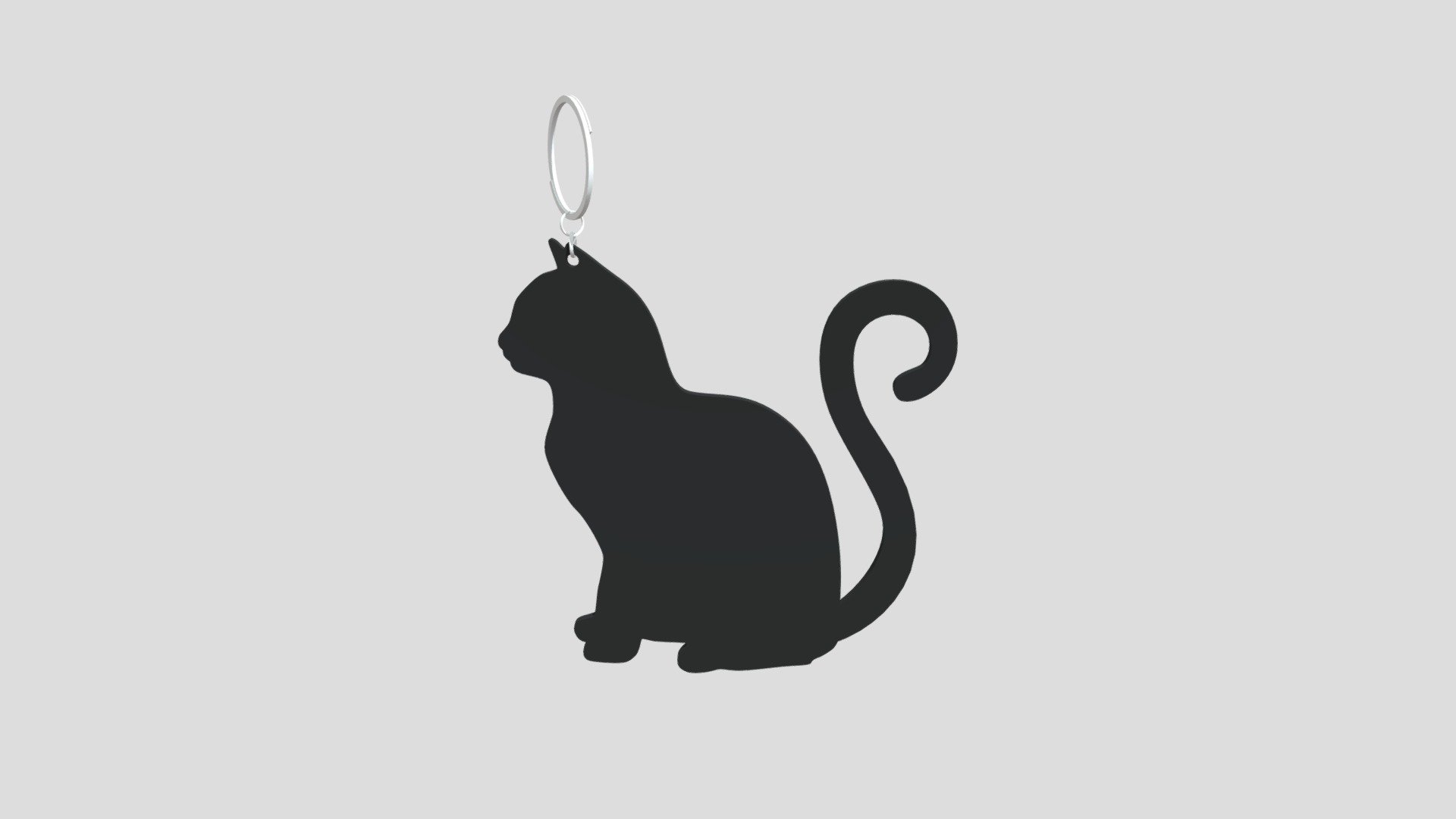 Cat key hook by a-arruti, Download free STL model