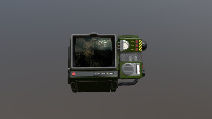 Fallout 76 PipBoy 3D Model