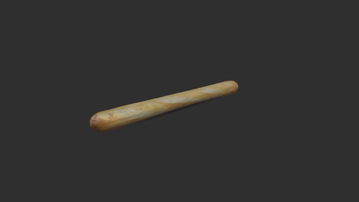 Baguette bred – Free 3D Model STL