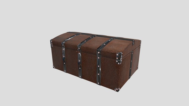 Pirate chest 3D Model
