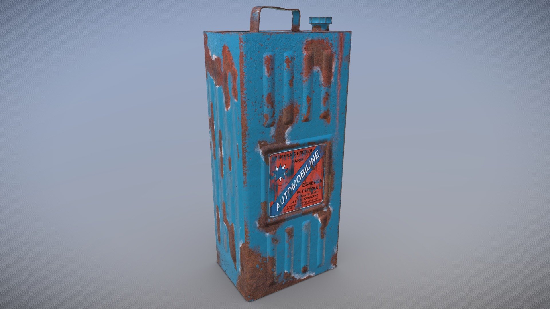 Realistic Rusty Can