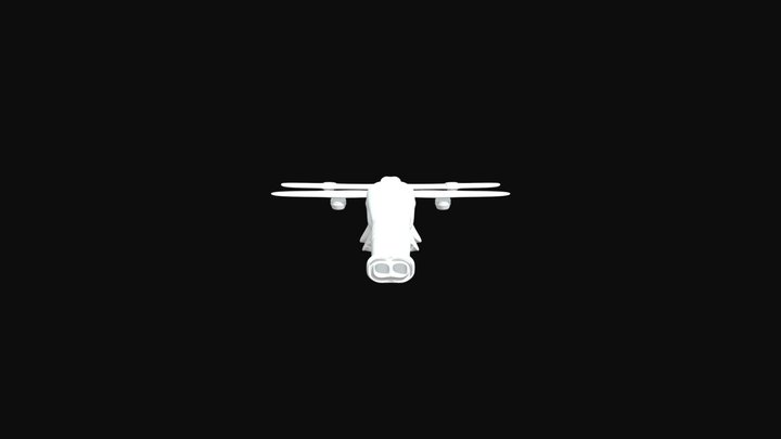 Odonata Spaceship 3D Model